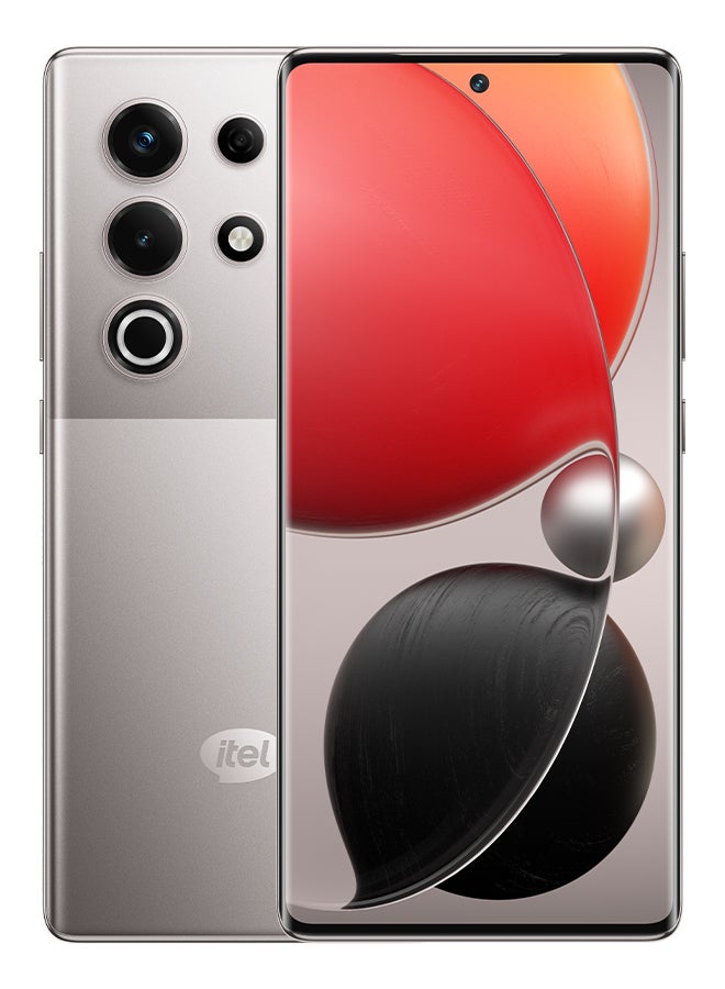 إيتيل S25 Ultra Dual SIM Meteor Titanium 8+8GB RAM 512GB 4G - Middle East Version  - Image 1