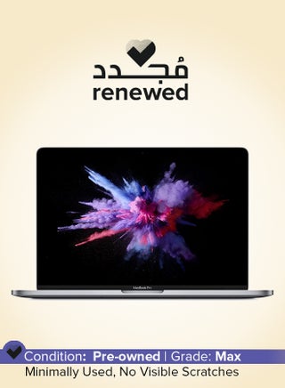 Renewed - MacBook Pro A2159 (2019) Laptop With 13-Inch Full HD Display, Core i5 Processor/Dual Core/8GB RAM/256GB SSD/macOS English Grey - pnsku/N70136256V/45/_/1750224703/59f54e70-e7a1-4806-9675-a942632a7321