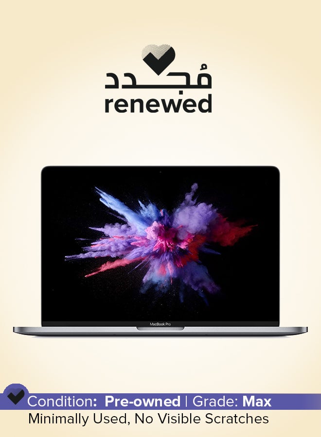 Apple Renewed - MacBook Pro A2159 (2019) Laptop With 13-Inch Full HD Display, Core i5 Processor/Dual Core/8GB RAM/256GB SSD/macOS English Grey  - Image 1
