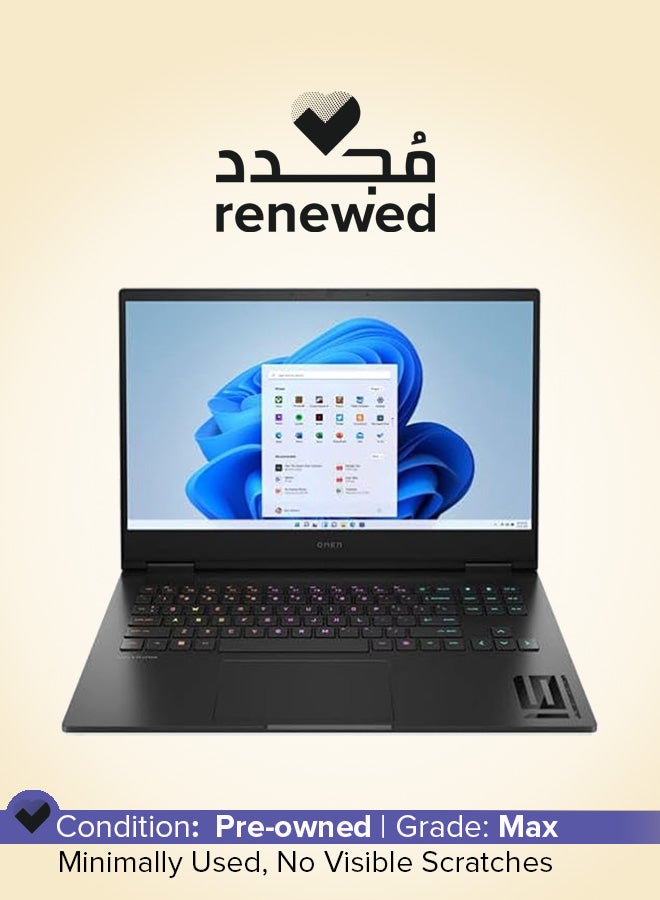 HP Renewed - Omen Gaming Laptop With 16-Inch FHD Display, Core i5-13420H/13th Gen/16GB RAM/1TB SSD/RTX 4050 6GB/Windows 11 Home English Black - Image 1