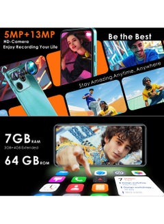 OALE HOT 40 Pro Dual SIM Heart of Ocean 7GB RAM (3GB + 4GB) RAM 64GB 4G - Middle East Version  - Image 2