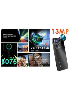 OALE HOT 40 Pro Dual SIM Heart of Ocean 7GB RAM (3GB + 4GB) RAM 64GB 4G - Middle East Version  - Image 4