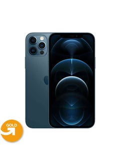 Apple APPLE, IPHONE 12 PRO MAX, 256GB, 6GB RAM, Single SIM, 5G, Pacific Blue | Gold Grade | UPGRADE Refurbished 