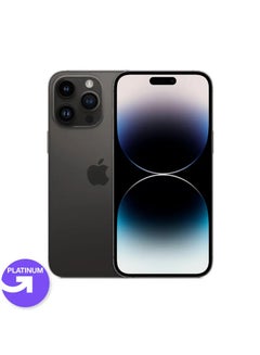 Apple IPHONE 14 PRO, 256GB, 6GB RAM, Dual SIM, 5G, Space Black | Platinum Grade | UPGRADE Refurbished 