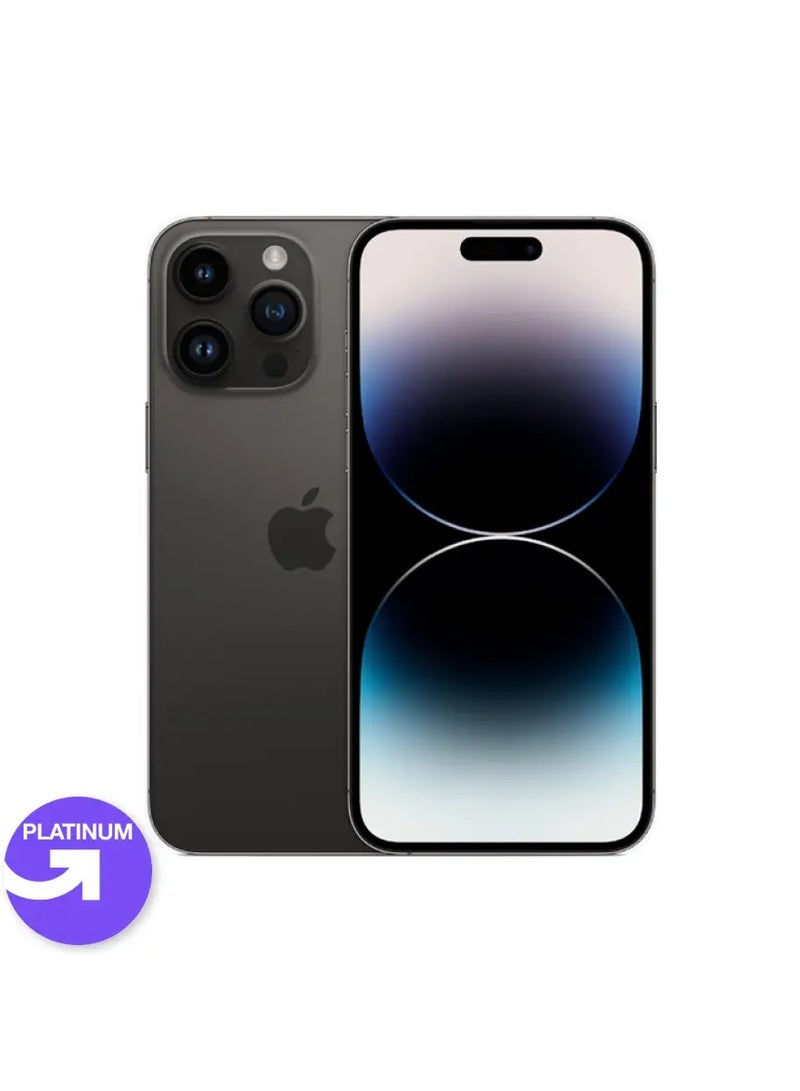 Apple - IPHONE 14 PRO, 256GB, 6GB RAM, Dual SIM, 5G, Space Black | Platinum Grade | UPGRADE Refurbished - Image 1