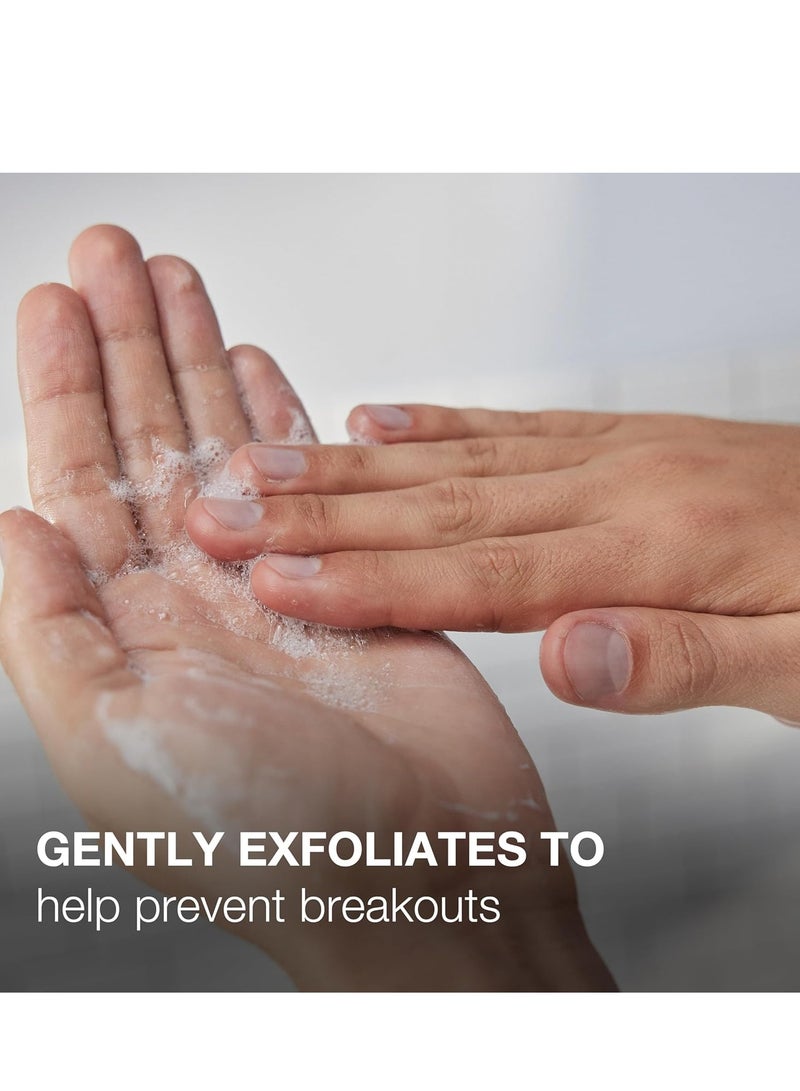 نيوتروجينا منظف ومقشر لحب الشباب العنيد مع حمض الساليسيليك و PHA للبشرة المعرضة لحب الشباب، علاج حب الشباب يقشر بلطف ويساعد في منع ظهور البثور، خالي من العطور، 8.5 أونصة سائلة - Image 4