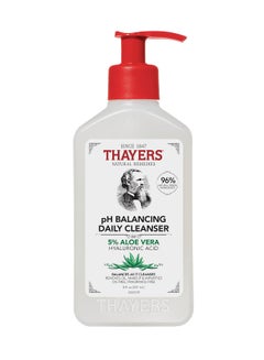 pH Balancing Daily Cleanser, Face Wash with Aloe Vera, Gentle and Hydrating Skin Care for Dry, Oily, or Acne Prone Skin, 8 FL Oz. 237 mlml