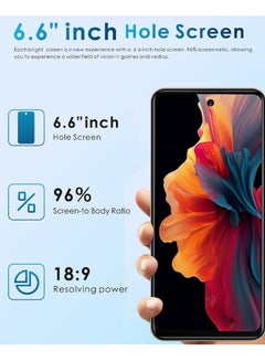 OALE POP8 Pro Dual SIM Piano Black 7GB RAM (3GB + 4GB) 64GB 4G - Middle East Version  - Image 4