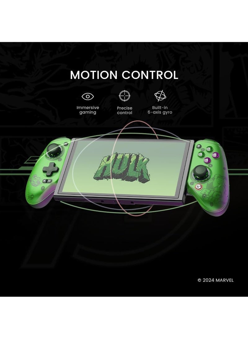 GameSir - Galileo G8 Plus HULK Edition Bluetooth Mobile Game Controller for Switch & iOS & Android & Tablets, Wireless Gamepad with Hall Effect Joysticks/Hall Trigger, Play Minecraft, Genshin Impact, Call of Duty Mobile - Image 1