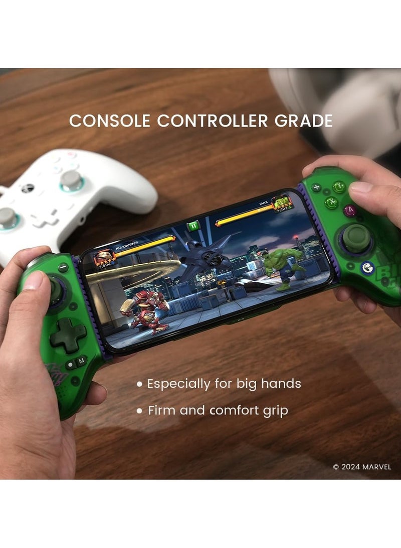 GameSir - Galileo G8 Plus HULK Edition Bluetooth Mobile Game Controller for Switch & iOS & Android & Tablets, Wireless Gamepad with Hall Effect Joysticks/Hall Trigger, Play Minecraft, Genshin Impact, Call of Duty Mobile - Image 1
