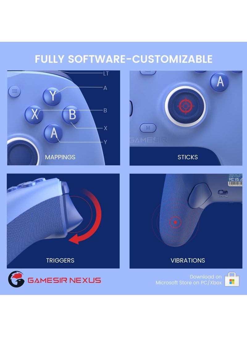 GameSir G7 SE Wired Controller for Xbox Series X|S, Xbox One & Windows 10/11, Plug and Play Gaming Gamepad with Hall Effect Joysticks/Hall Trigger, 3.5mm Audio Jack  - Image 3