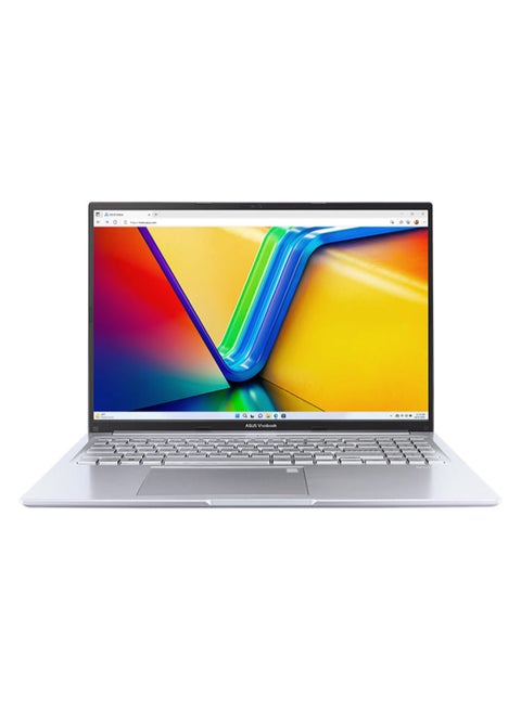 Vivobook Laptop With 16 Inch WUXGA(1920x1200) Display, Core i9 13900H Processor/16GB RAM DDR4/512GB SSD/Intel Integrated Graphics/DOS(Without Windows) English/Arabic Silver