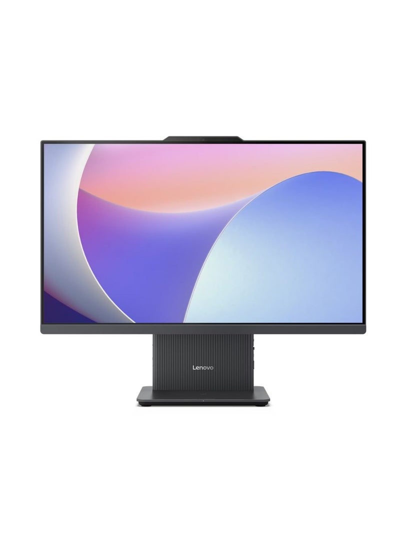 لينوفو - IdeaCentre 24IRH9 All-in-One Desktop, 13th Gen Intel Core i5-13420H Processor, Intel® UHD Graphics, 8GB DDR5 RAM, 512GB M.2 SSD, 23.8” FHD, 3Wx2 Speaker, Win11 Pro English Luna Grey - Image 1