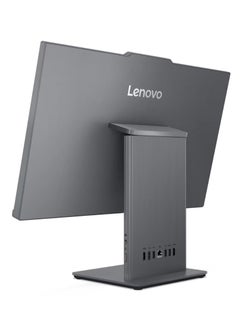 لينوفو IdeaCentre 24IRH9 All-in-One Desktop, 13th Gen Intel Core i5-13420H Processor, Intel® UHD Graphics, 8GB DDR5 RAM, 512GB M.2 SSD, 23.8” FHD, 3Wx2 Speaker, Win11 Pro English Luna Grey  - Image 4