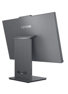 لينوفو IdeaCentre 24IRH9 All-in-One Desktop, 13th Gen Intel Core i5-13420H Processor, Intel® UHD Graphics, 8GB DDR5 RAM, 512GB M.2 SSD, 23.8” FHD, 3Wx2 Speaker, Win11 Pro English Luna Grey  - Image 3