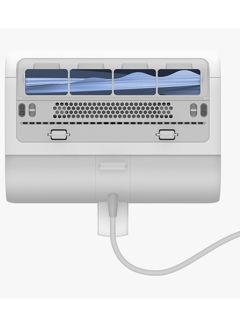 شاومي مكنسة ميتات الغبار المحمولة من ميجيا، فلترة متعددة التأثير 12kpa شفط عالي تعقيم UV-C للسرير والمرتبة - Image 3