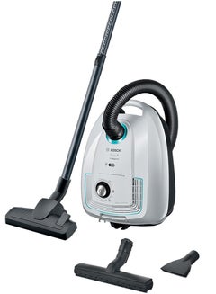 BOSCH Series 4 ProHygienic Vacuum Cleaner, 2200 Watt, 4 Litre, ULPA Filter, Germany, 4 L 2200 W BGL38WHYG White  - Image 1