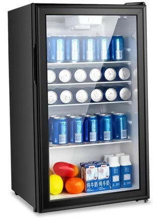 Mini Refrigerator 90L Capacity Adjustable Temperature LED 90 L 32490 Black - pnsku/N70136445V/45/_/1735051638/aea62ab0-b5f0-4481-9e18-b2712b02d1fc