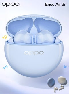 أوبو Enco Air3i True Wireless Earbuds - Touch-to-Capture, High-Fidelity Sound, and Rapid Charging for Active Lifestyle Blue  - Image 1