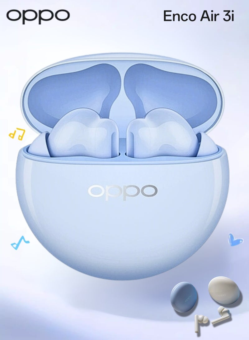Enco Air3i True Wireless Earbuds - Touch-to-Capture, High-Fidelity Sound, and Rapid Charging for Active Lifestyle Blue