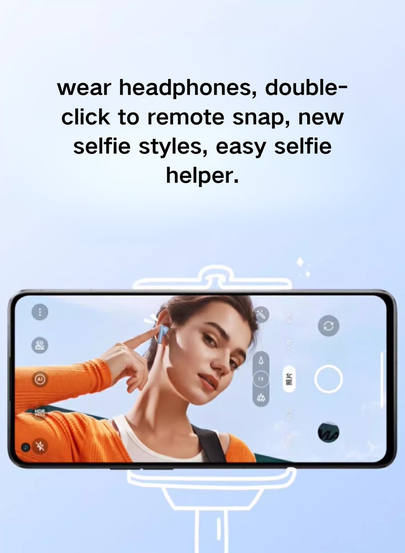 Enco Air3i True Wireless Earbuds - Touch-to-Capture, High-Fidelity Sound, and Rapid Charging for Active Lifestyle Blue