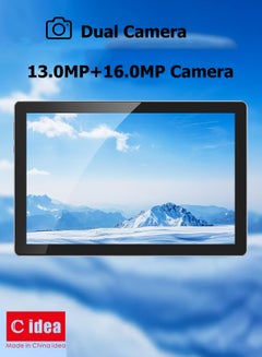C idea CM8200 Plus 10-Inch Smart Kids Tablet Dual SIM 8GB RAM + 1TB ROM  Android Tablet with Wireless Mouse Keyboard -Black  - Image 4