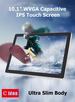 C idea CM8200 Plus 10-Inch Smart Kids Tablet Dual SIM 8GB RAM + 1TB ROM  Android Tablet with Wireless Mouse Keyboard -Green  - Image 4