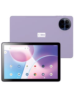 C idea CM8800 Plus 10.1-inch Android 13.0 Smart Tablet PC with Wireless Bluetooth Mouse and Keyboard 800x1280 IPS Display 5G Dual SIM Wifi GPS Bluetooth Kids Tab -Purple  - Image 1