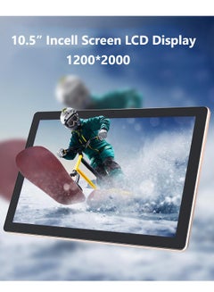 C idea CM10500 Plus 10.5-Inch Smart Kids Tablet Dual SIM 8GB RAM + 1TB ROM  Android Tablet with Wireless Touch-Sensitive Keyboard & Cover- Black  - Image 4