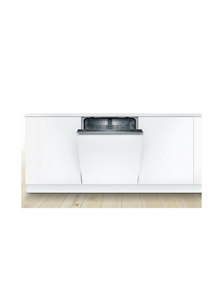 بوش Built-in Dishwasher 12 Place Settings, 5 programs, VarioSpeed & Half Load, Drying System, Series 2 - SMV25CX10Q White  - Image 3