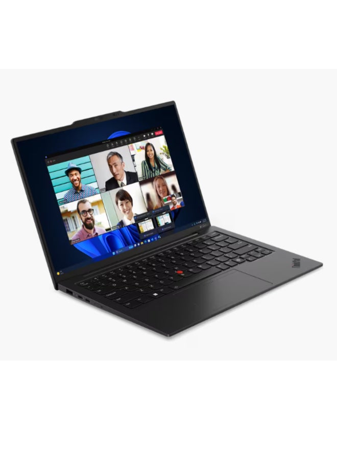 Lenovo - ThinkPad X1 Carbon Laptop With 14 Inch WUXGA(1920x1200) Display IPS, Intel Core Ultra 7 155U Processor/32GB RAM DDR5/1TB SSD/Integrated Intel Graphics/Windows 11 English/Arabic Black - Image 1