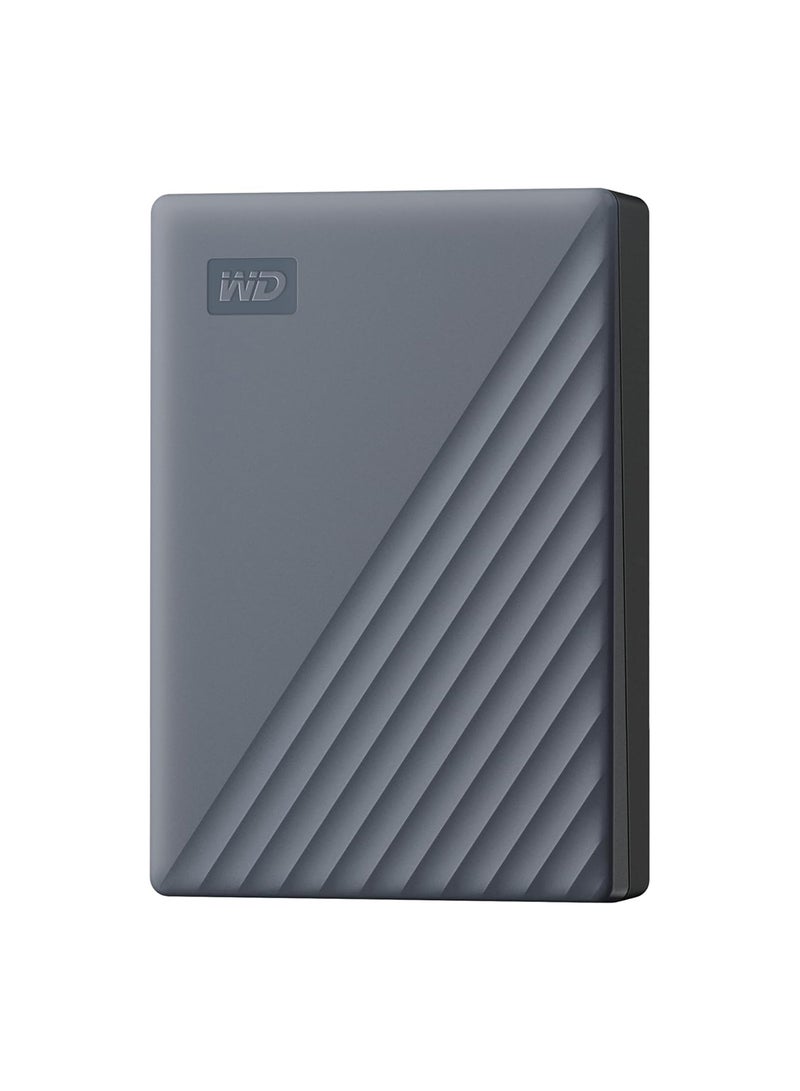WD - 6TB My Passport, Portable HDD, Works with USB-C and USB-A Devices, with Software for Device Management, Works with PC, Mac, and Video Game Consoles and Mobile Devices WDBY3J0060BGY-WESN 6 TB - Image 1