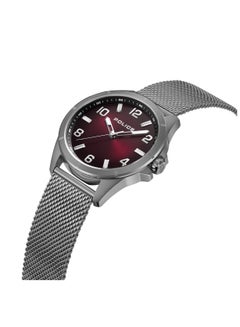 Men's Barwara Stainless Steel Bracelet Watch with Burgundy Dial, 45x53mm - pnsku/N70136635V/45/_/1735102023/d65b728c-1f4c-4e51-b2c5-ed285f3a137a