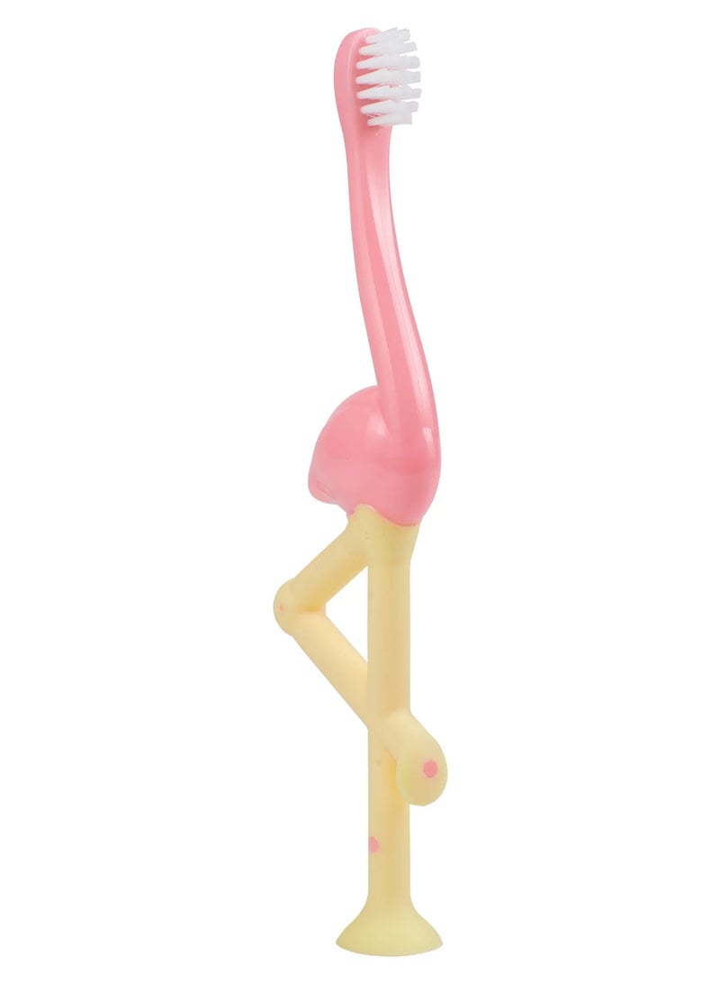 Dr. Brown’s Flamingo Toddler Toothbrush For Ages 12M-4Y  - Image 5