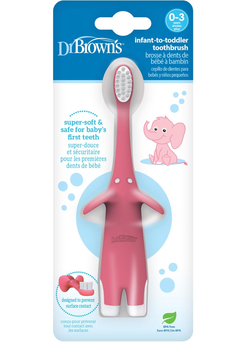 Dr. Brown’s Infant To Toddler Toothbrush  - Image 1