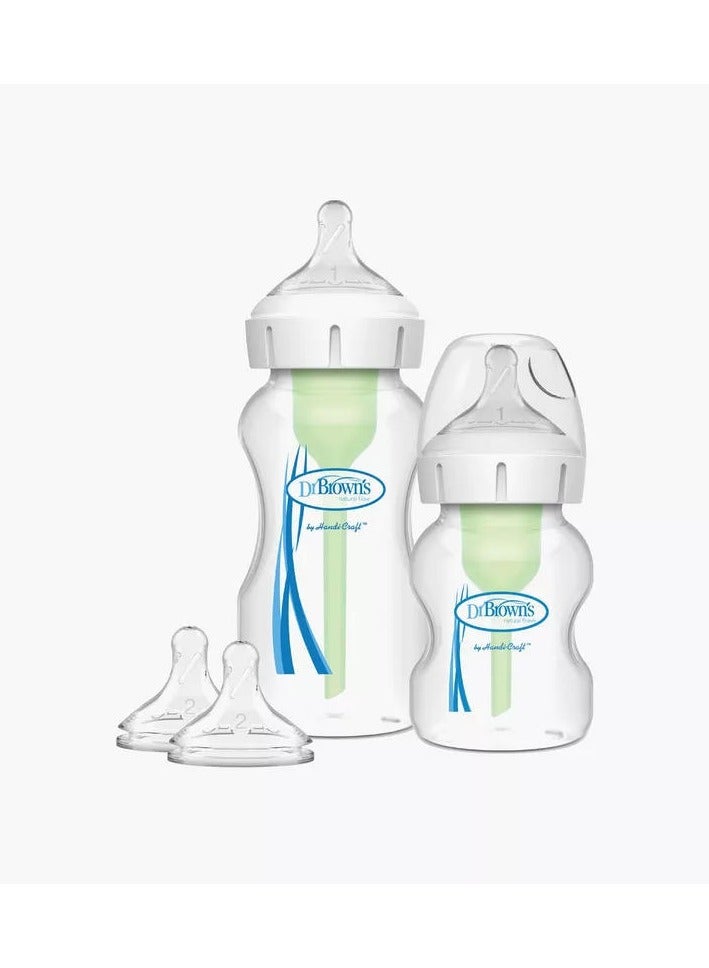 Dr. Brown’s Options Plus Anti Colic Baby Bottle Starter Set  - Image 2