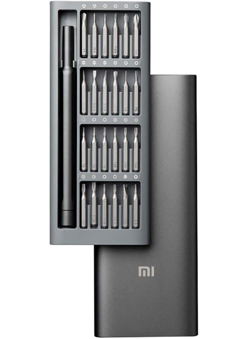 شاومي - Precision Screwdriver Set, 24 Magnetic Driver Bit Set, Pocket Screwdriver Tool Set, Mini Screwdriver Kit, Repair Tool Kit for Electronics Grey - Image 1