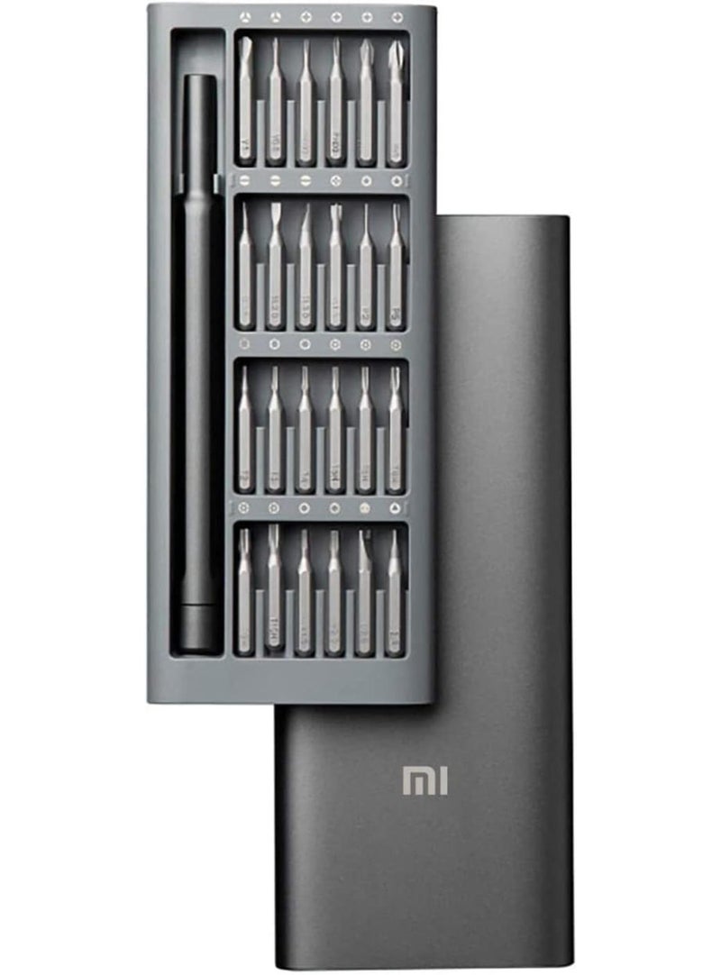 Xiaomi Precision Screwdriver Set, 24 Magnetic Driver Bit Set, Pocket Screwdriver Tool Set, Mini Screwdriver Kit, Repair Tool Kit for Electronics Grey - Image 1