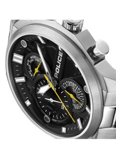 Men's Reactor Men's Black Dial Watch with Stainless Steel Bracelet, 44mm - pnsku/N70136682V/45/_/1735102896/3b6f64cd-44b4-44bf-a21c-655c1547efa5