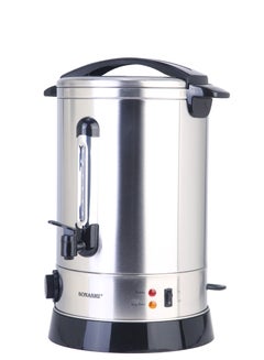 سوناشي 10L Electric Water Boiler - Stainless Steel Double Layer Body with Water Tag | Auto & Resettable Thermostat with Indicator Light | Perfect for Outings, Office Parties and Home 1650W SEWB-10 Silver/ Black  - Image 2