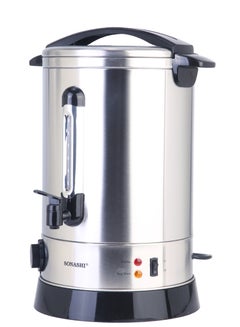 سوناشي 15L Electric Water Boiler - Stainless Steel Double Layer Body with Water Tag | Auto & Resettable Thermostat with Indicator Light | Perfect for Outings, Office Parties and Home 1650W SEWB-15 Silver/ Black  - Image 2