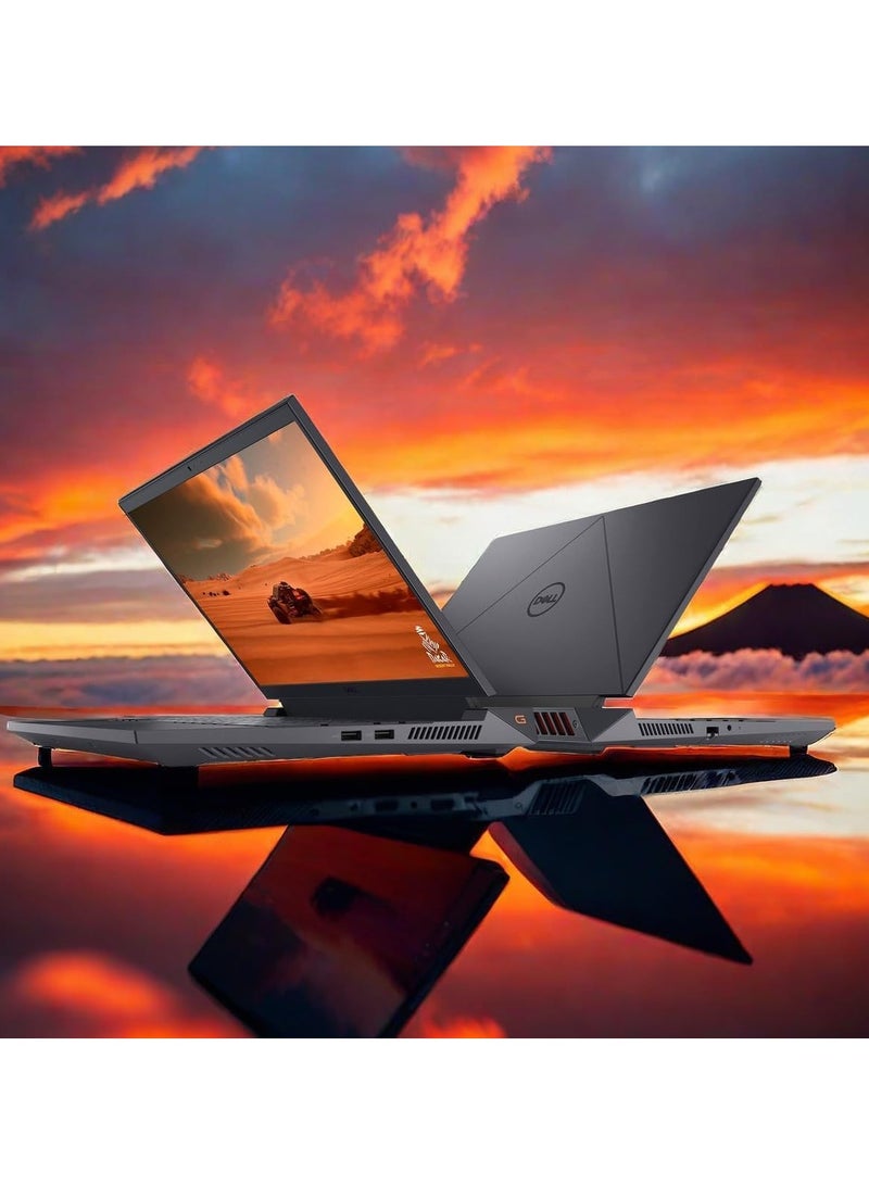 DELL - G15 5530 Gaming (Upgraded Version) Laptop With 15.6 Inch FULL HD Display, Intel Core i7-13650HX Processor/64GB DDR5 RAM/1TB SSD/8GB NVIDIA GeForce RTX 4060 Graphics/Windows 11 Home/ International International English Dark Shadow Gray - Image 1