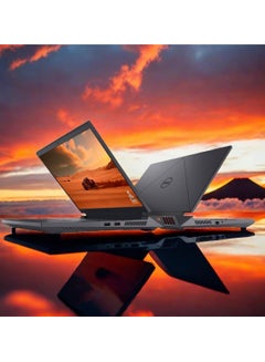 DELL G15 5530 Gaming Laptop With 15.6 Inch FULL HD(1920x1080) Display, Intel Core i7-13650HX Processor/64GB DDR5 RAM/2TB SSD/8GB NVIDIA GeForce RTX 4060 Graphics/Windows 11 Home International English Dark Shadow Gray  - Image 2
