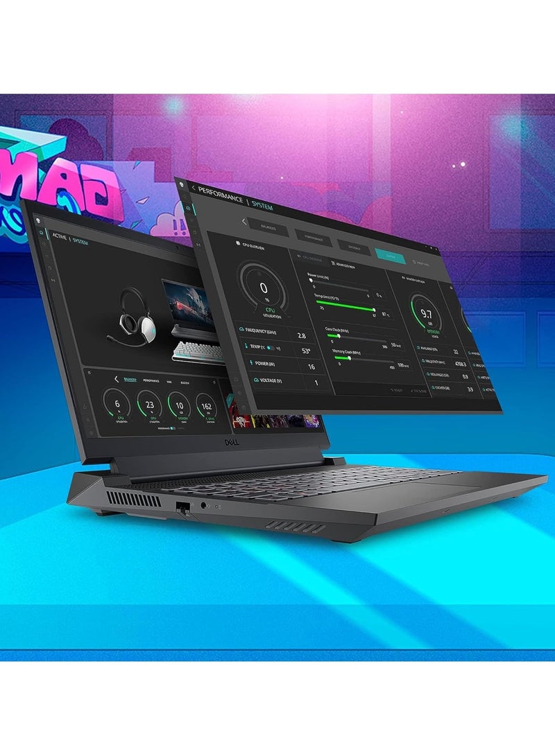 DELL - G15 5530 Gaming (Upgraded Version) Laptop With 15.6 Inch FULL HD(1920x1200) Display, Intel Core i7-13650HX Processor/32 GB DDR5 RAM/2TB SSD/Nvidia Geforce RTX 4060 Graphics/Windows 11 Home International International English Dark Shadow Gray - Image 1