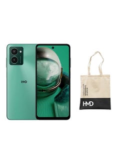 أتش أم دي Pulse Pro Dual SIM Glacier Green 8GB RAM 256GB 4G With HMD Tote Bag  - Image 1