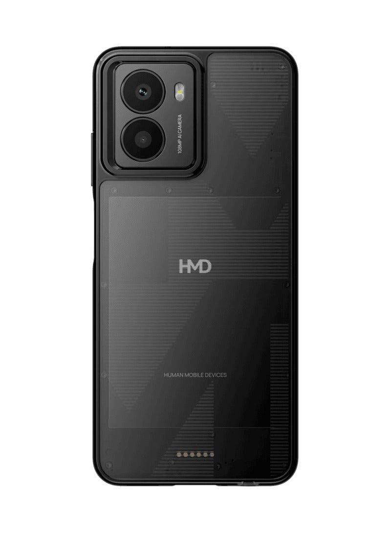 أتش أم دي - Fusion Dual SIM Charcoal Black 8GB RAM 256GB 5G With Flashy Selfie Case - Image 1