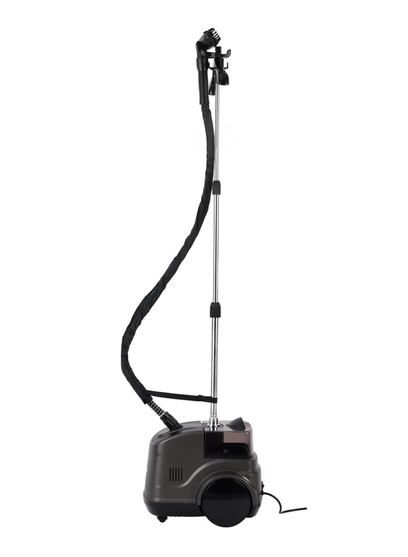 جيباس Garment Steamer 2000 W| with Hanger and Fabric Brush, 2 Speed Setting| 3 L Water Detachable Tank Capacity, Suitable for all Kinds of Fabric and Safe for Delicate Fabrics| 2 Years Warranty GGS25020 Black 3 L 2000 W GGS25020 Black  - Image 3