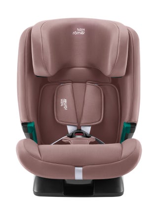 Evolvafix Highback Booster Car Seat - 15 Months To 12 Years, 5-Point Harness, Flip&Grow Conversion, Secureguard, Quick-Remove Cover For Comfort & Safety, Engineered In Germany - Dusty Rose - pnsku/N70136946V/45/_/1735110078/4ad47a60-7a24-4504-a238-0aac18106808