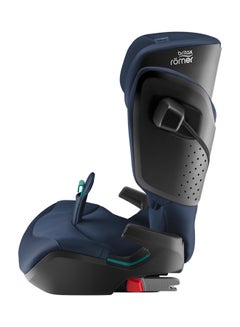 Britax Romer Kidfix Pro Highback Booster Car Seat - 3.5 Years To 12 Years, Sict, Xp-Pad, Secureguard, Comfort Headrest, Quick-Remove Washable Cover, Three Seats In A Row, Made In Germany - Night Blue  - Image 4