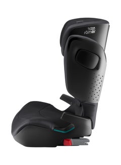 Britax Romer Kidfix Pro M Highback Booster Car Seat - 3.5 Years To 12 Years, Protective Headrest, Quick-Remove Cover, Three Seats In A Row, Made In Germany - Space Black  - Image 3